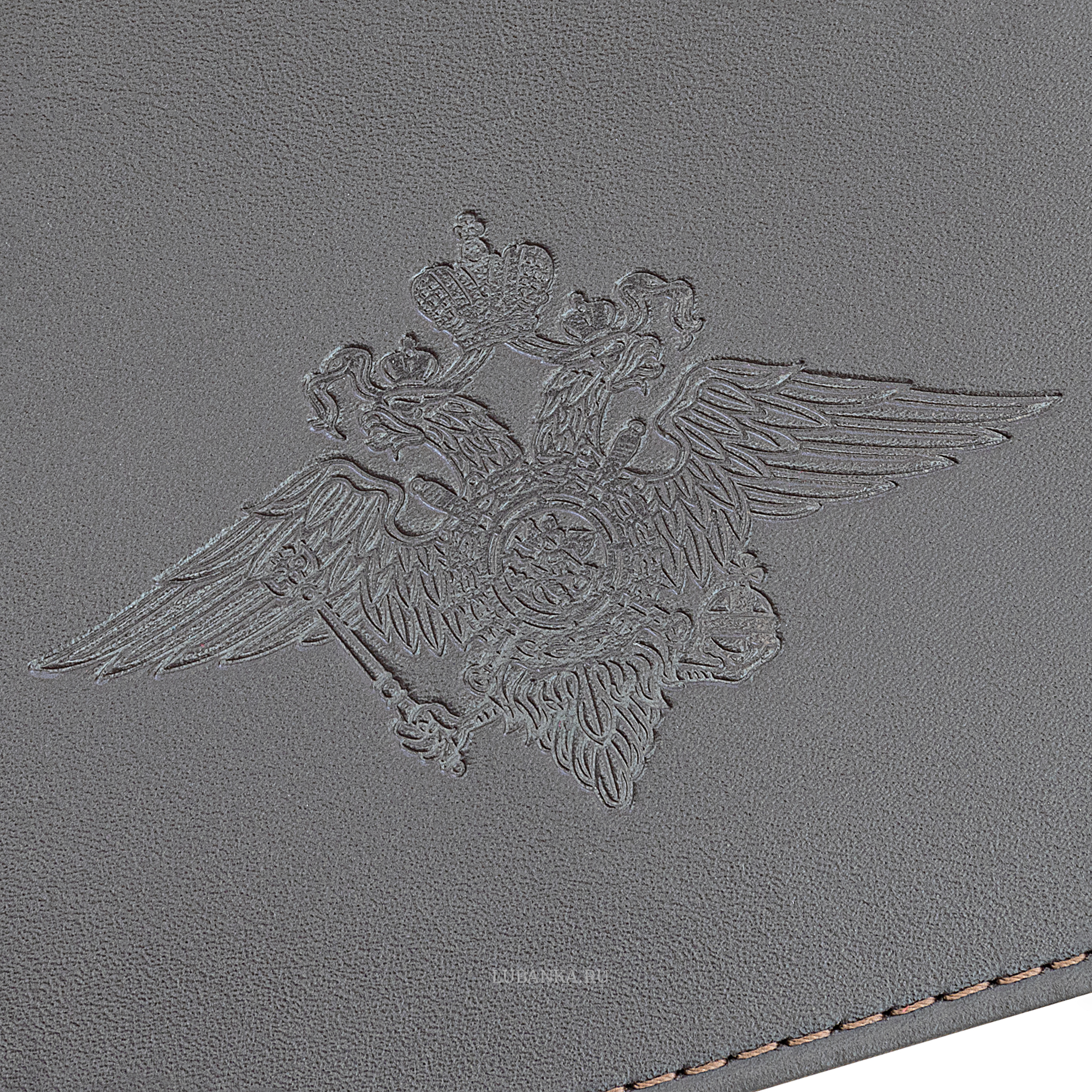 Обложка для удостоверения Полиция коричневая