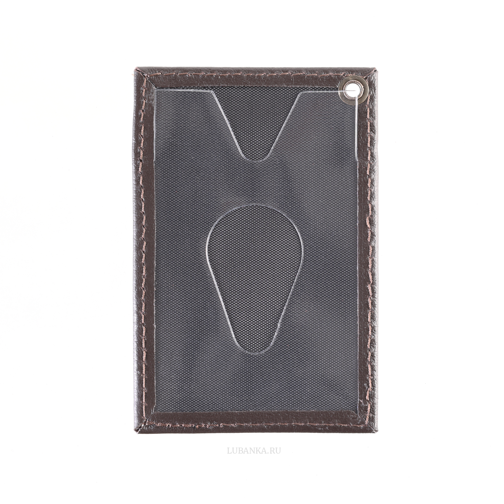 Картхолдер односторонний СКР коричневый