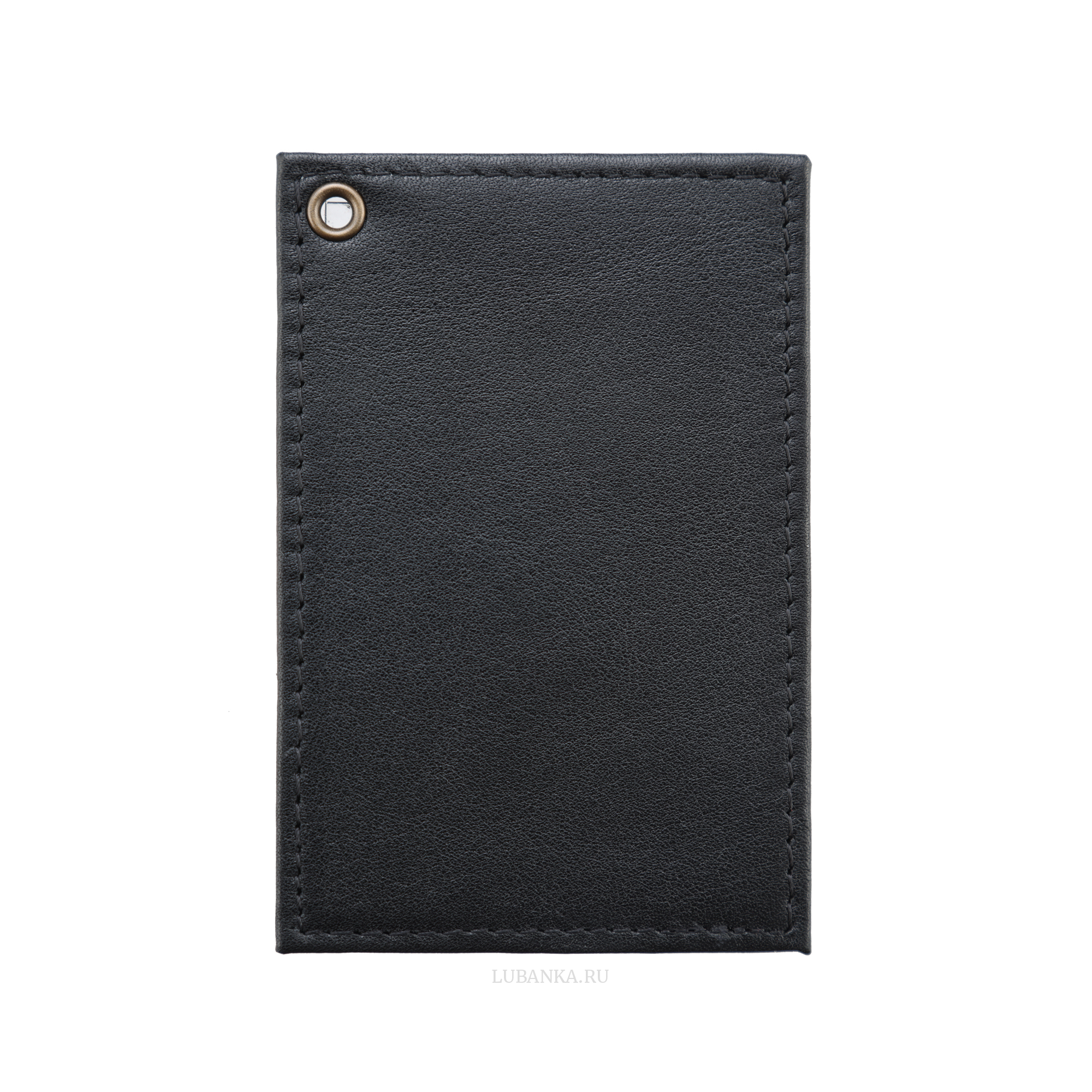 Картхолдер односторонний без символики черный