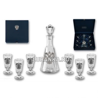 Набор для водки Наследие хрустальный