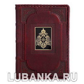Ежедневник кожанный «МЧС»