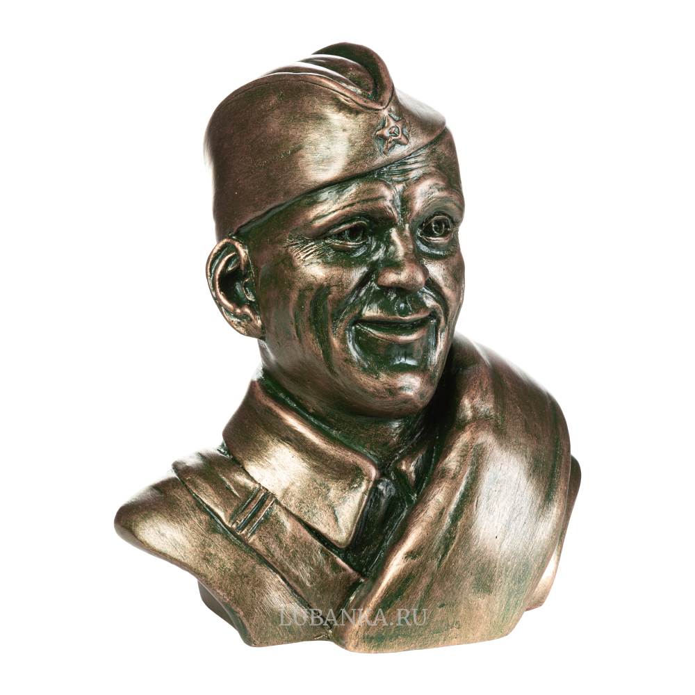 Статуэтка для интерьера «Бюст советского солдата»