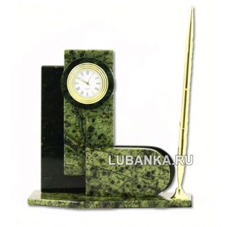 Настольный набор для руководителя «Стелла» из камня